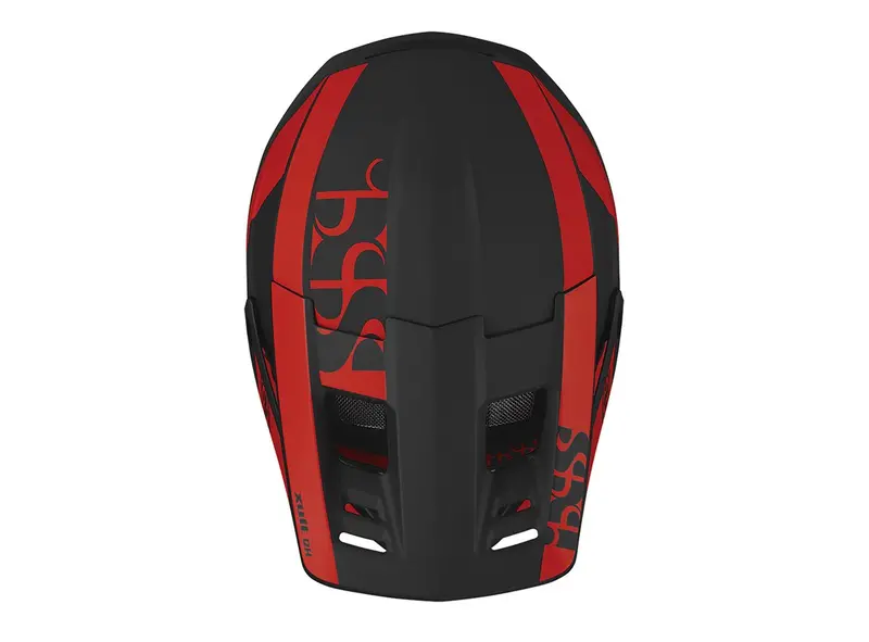 Ixs Xult Dh Full Face Helmet - Red-Graphite 2