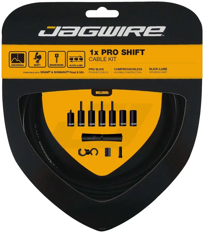 Jagwire 1X Pro Shift Kit - Black 1