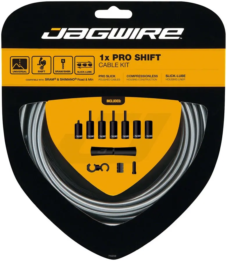 Jagwire 1X Pro Shift Kit - Ice Gray 1