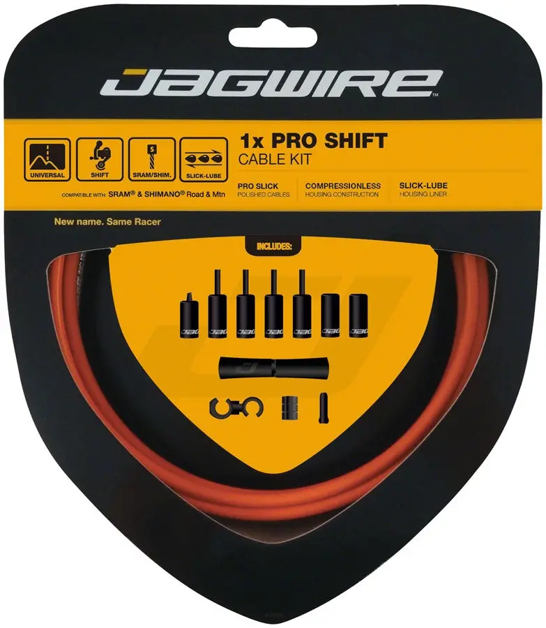 Jagwire 1X Pro Shift Kit - Orange 1