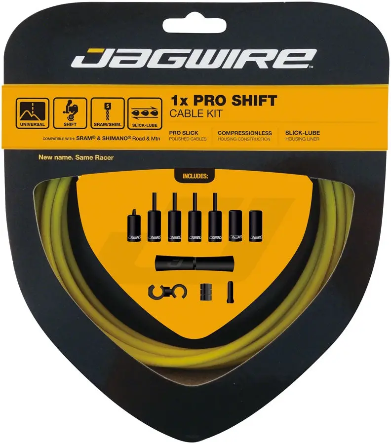 Jagwire 1X Pro Shift Kit - Yellow 1