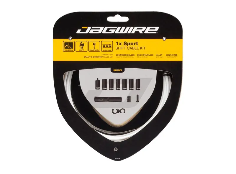 Jagwire 1X Sport Shift Cable Kit - White 1