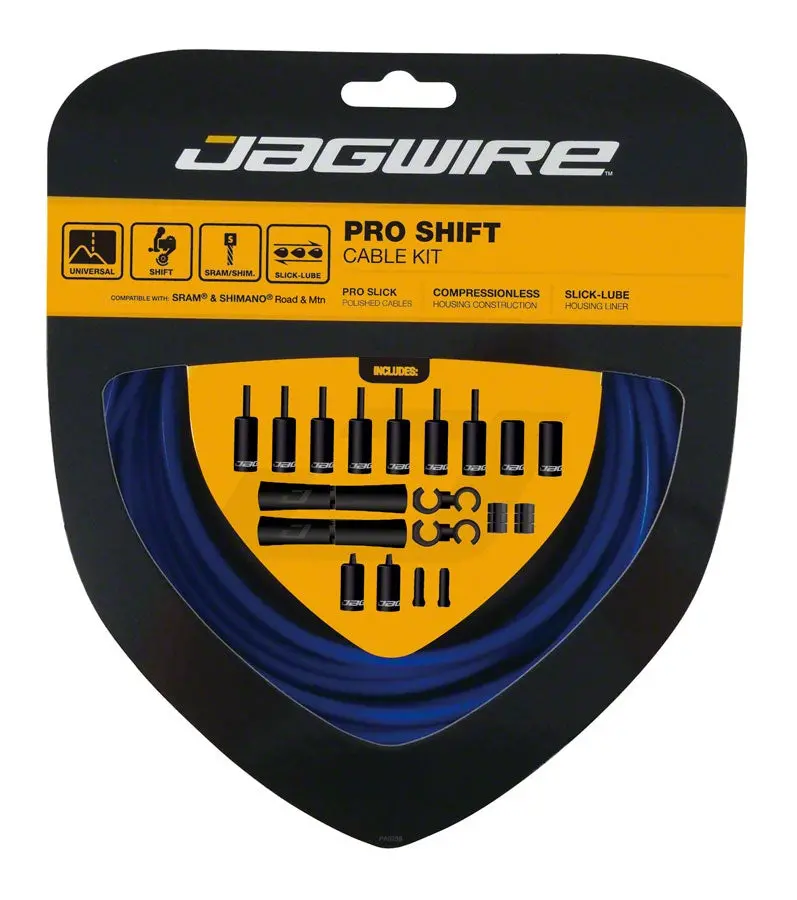 Jagwire 2X Pro Shift Kit - Sid Blue 1