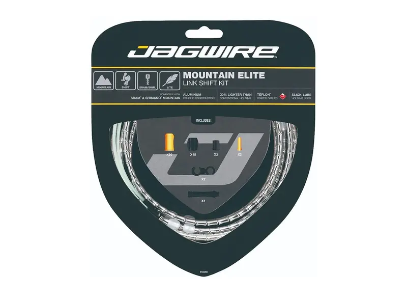Jagwire Mountain Elite Link Shift Kit - Gold 1