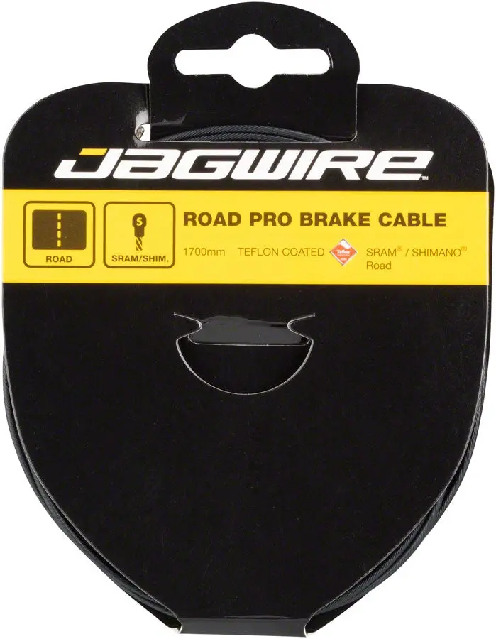 Jagwire Road Pro Teflon Coated Brake Cable - Silver 1