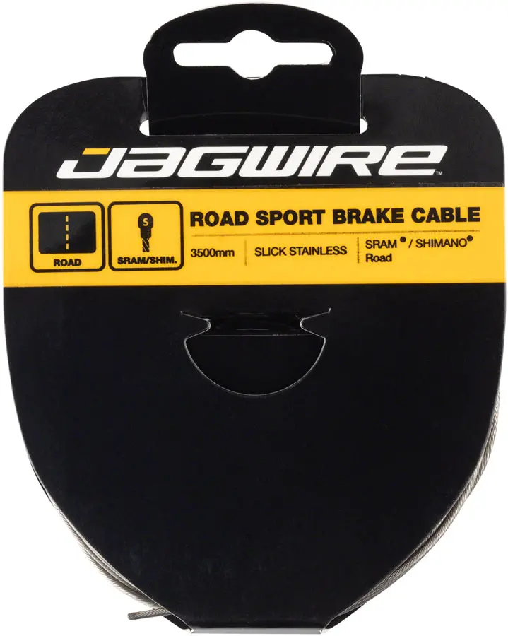Jagwire Sport Slick Stainless Road Brake Cable - Silver 3