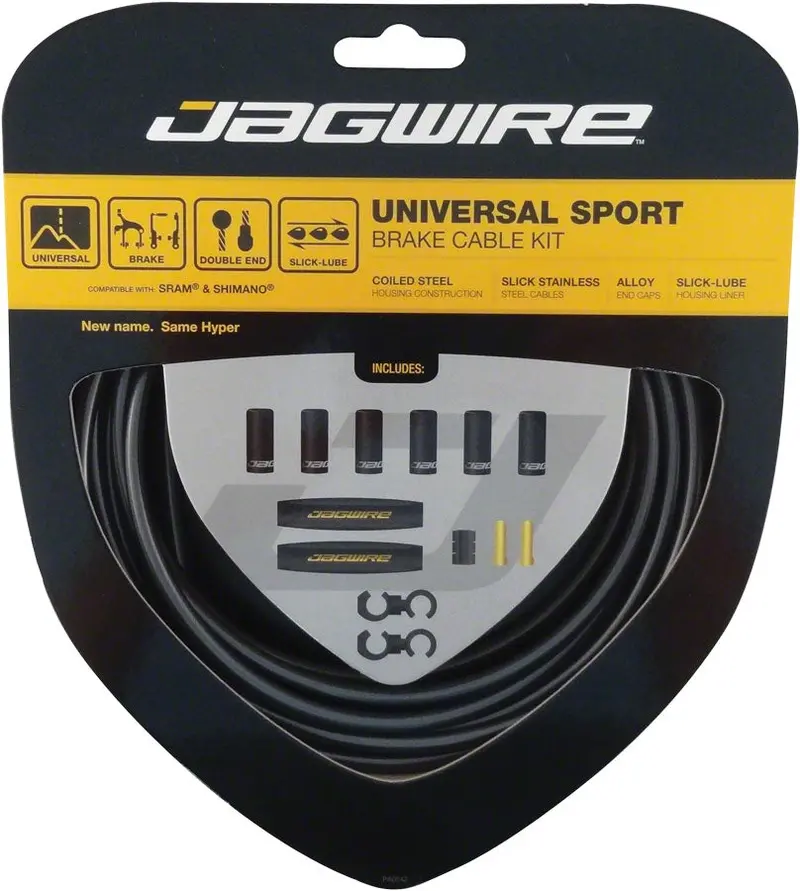 Jagwire Universal Sport Brake Cable Kit - Ice Gray 1