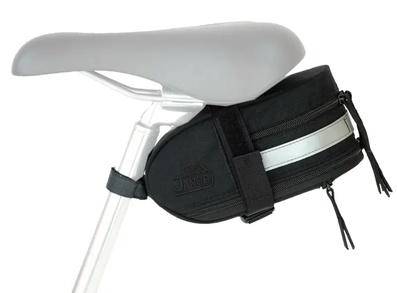 Jandd Mountaineering Mountain Wedge Expandable Saddle Bag - Black 1