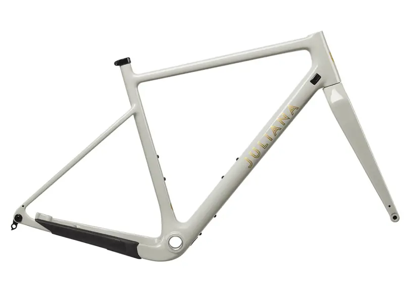 Juliana Quincy Carbon Cc Cyclocross Frameset - Gloss Fog-Bright Gold - 2022 1