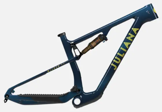 Juliana Wilder Cc 29 Frame - Fox Factory Trail - Translucent Blue - 2025 1
