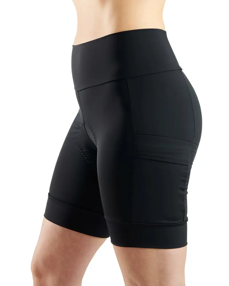 Kaden Apparel Como Chamois Short - Womens - Black 2