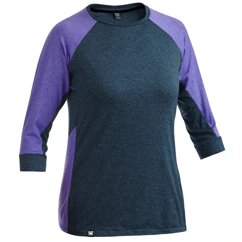 Kaden Apparel Gryla 3/4 Sleeve Mtb Jersey - Womens - Midnight Blue-Lilac 1
