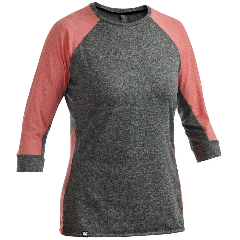Kaden Apparel Gryla 3/4 Sleeve Mtb Jersey - Womens - Titanium-Persimmon 1