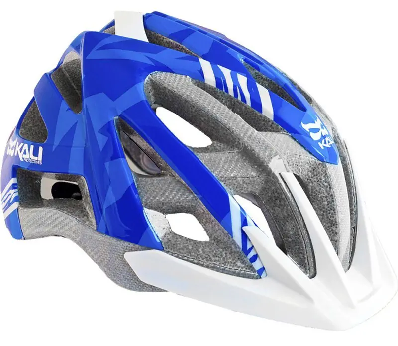 Kali Avita Composite Mtb Helmet - Zebra - Blue 1