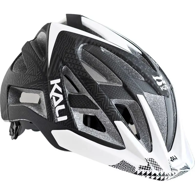Kali Avita Mtb Helmet - Carb Pattern - Black-White 1