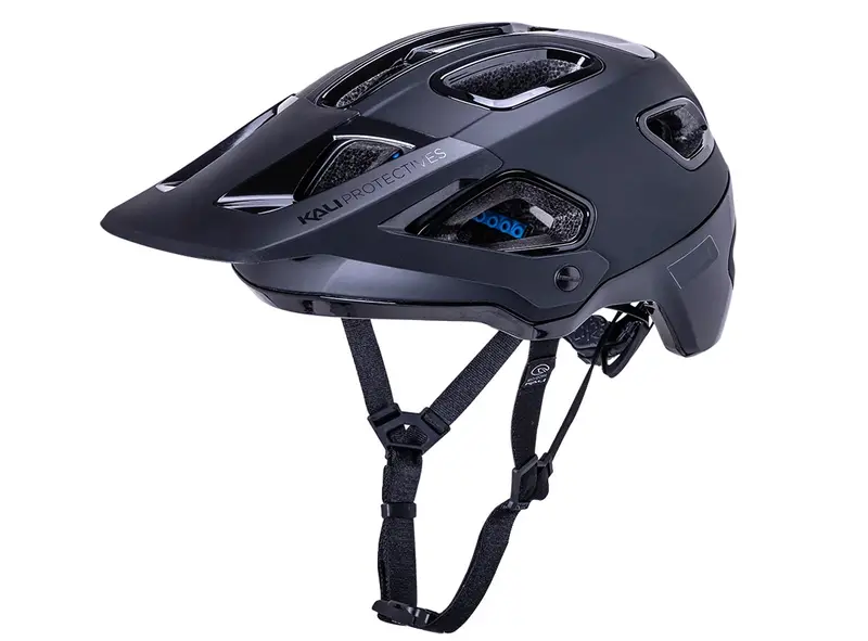 Kali Cascade Mtb Helmet - Matt Black-Gloss Black - 2022 1
