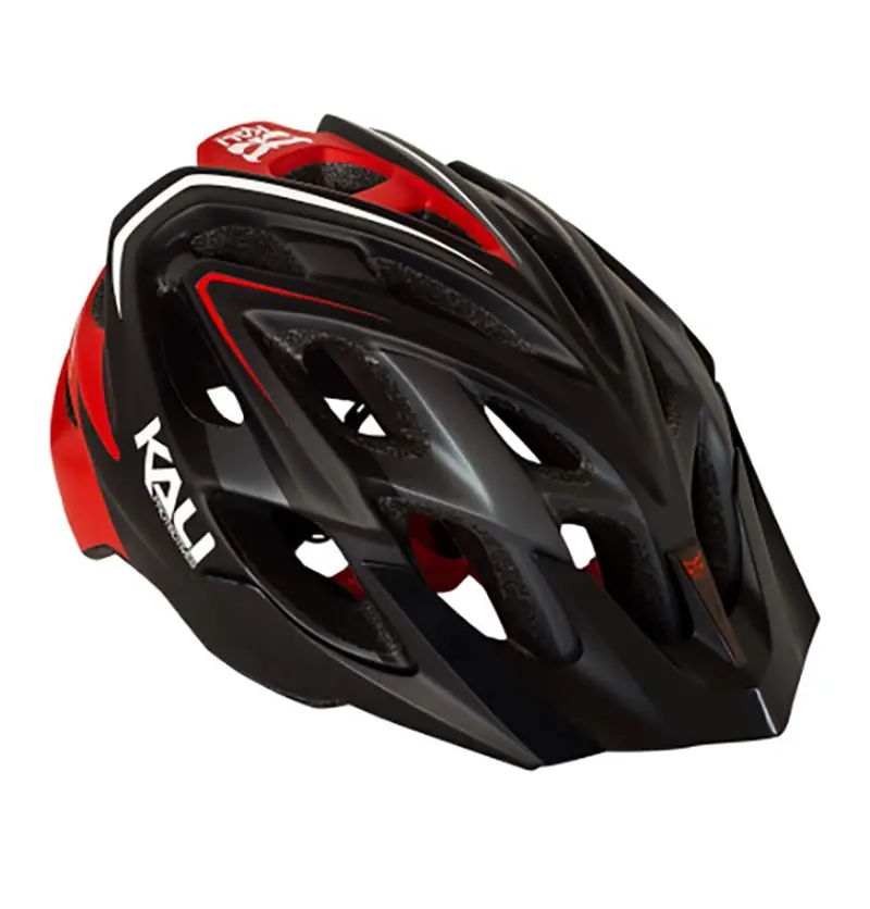Kali Chakra Plus Mtb Helmet - Matt Black-Sonic Red 1