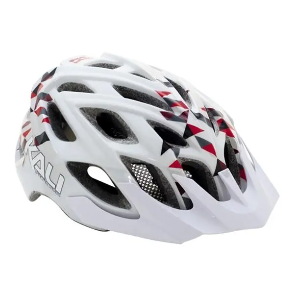 Kali Chakra Plus Mtb Helmet - Shred White 1