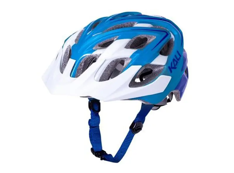 Kali Chakra Plus Sonic Mtb Helmet - White-Blue 1