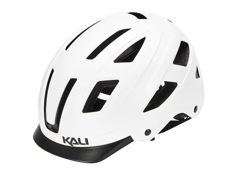 Kali Cruz Urban Commuter Helmet - Solid White 1