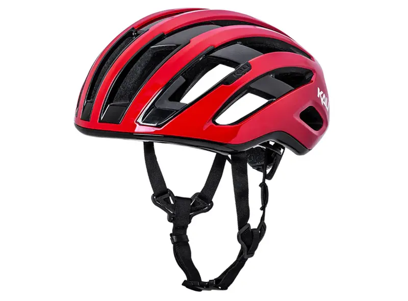 Kali Grit Road Helmet - Solid Gloss Red 1