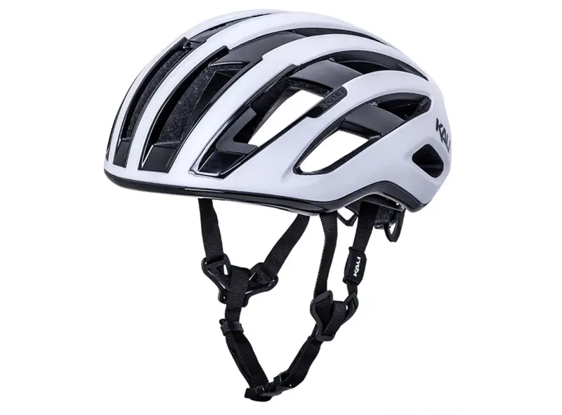 Kali Grit Road Helmet - Solid Matt White 1