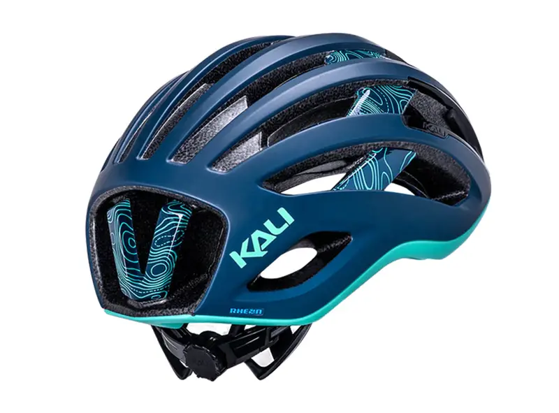 Kali Grit Road Helmet - Topo Matt Teal 2