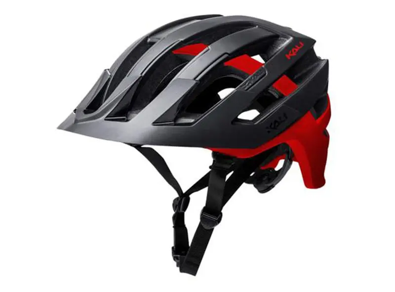Kali Interceptor Dual Mtb Helmet - Matt Black-Red 1
