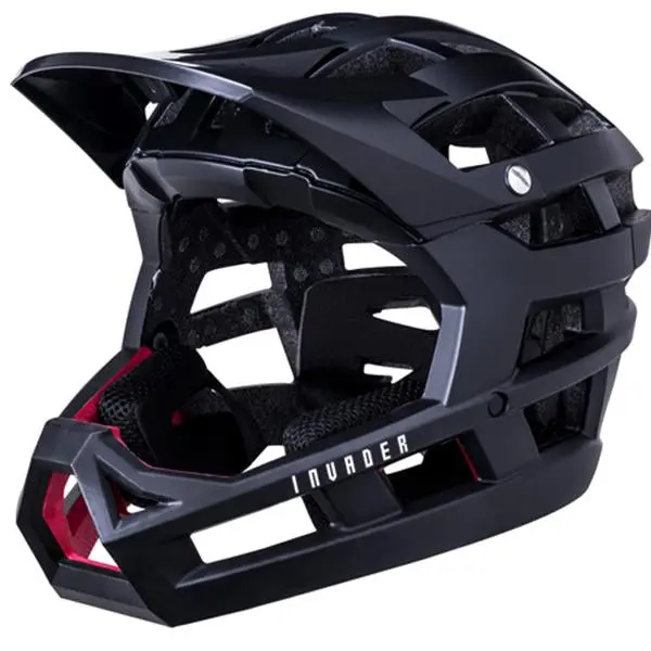 Kali Invader Enduro Helmet - Solid Matt Black 1