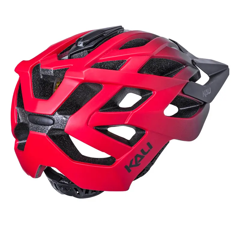Kali Lunati 2.0 Mtb Helmet - Fade Matt Black-Red 2