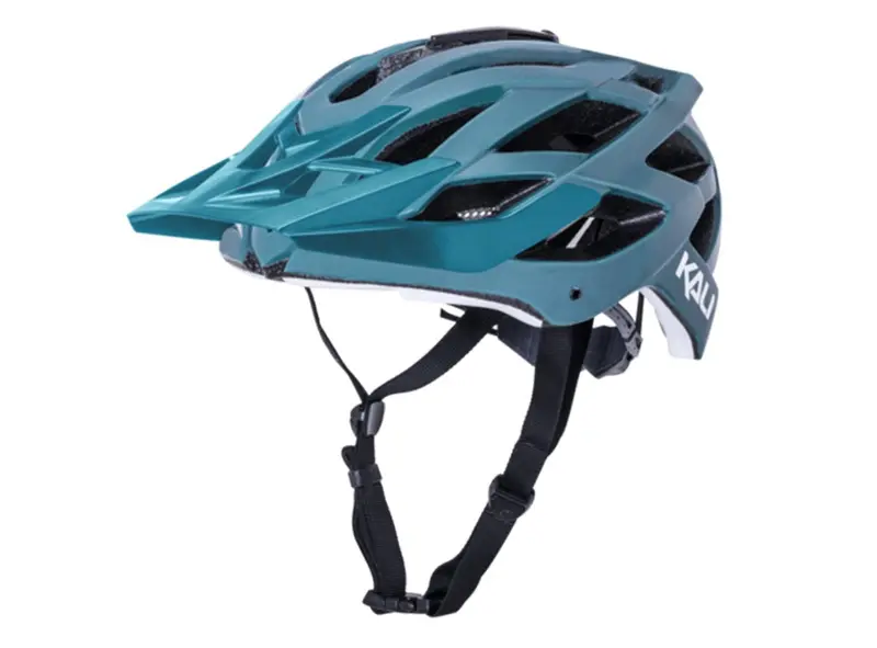 Kali Lunati Matt Mtb Helmet - Moss-White 1