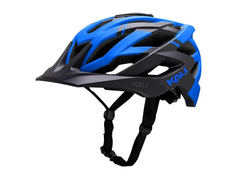 Kali Lunati Shade Mtb Helmet - Matt Black-Blue 1
