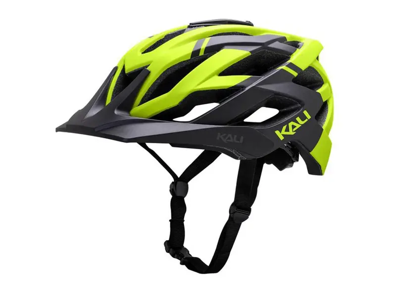 Kali Lunati Shade Mtb Helmet - Matt Black-Fluo Yellow 1