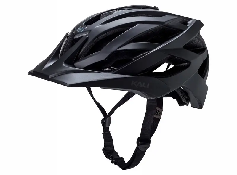 Kali Lunati Solid Mtb Helmet - Matt Black-Gunmetal 1