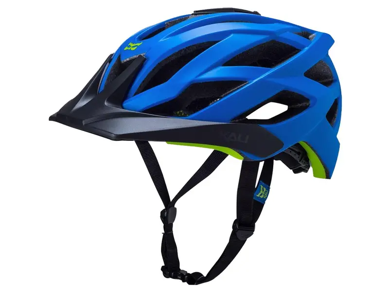 Kali Lunati Solid Mtb Helmet - Matt Blue-Green 1