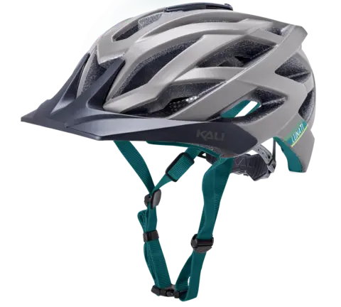 Kali Lunati Sync Mtb Helmet - Matt Gray-Teal 1