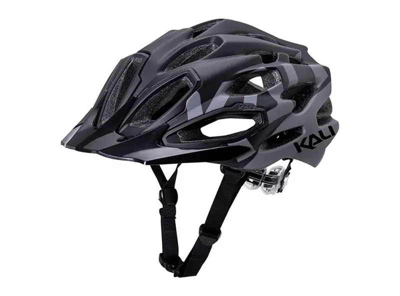 Kali Maraka Logo Xc Helmet - Matt Black-Gray 1