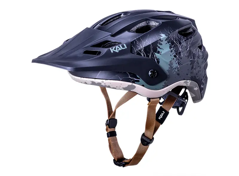 Kali Maya 3.0 Mtb Helmet - Artist Series - Black Forrest Matt 1