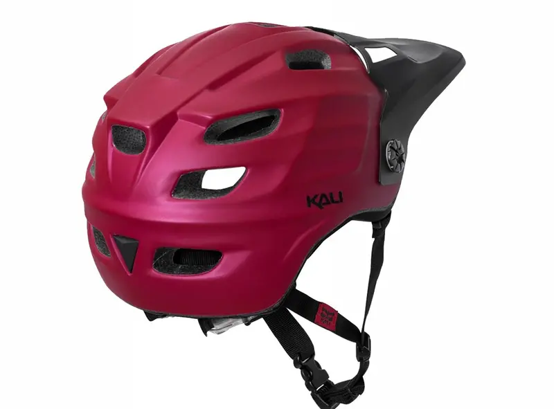 Kali Maya Mtb Helmet - Solid - Matt Bordeaux 2