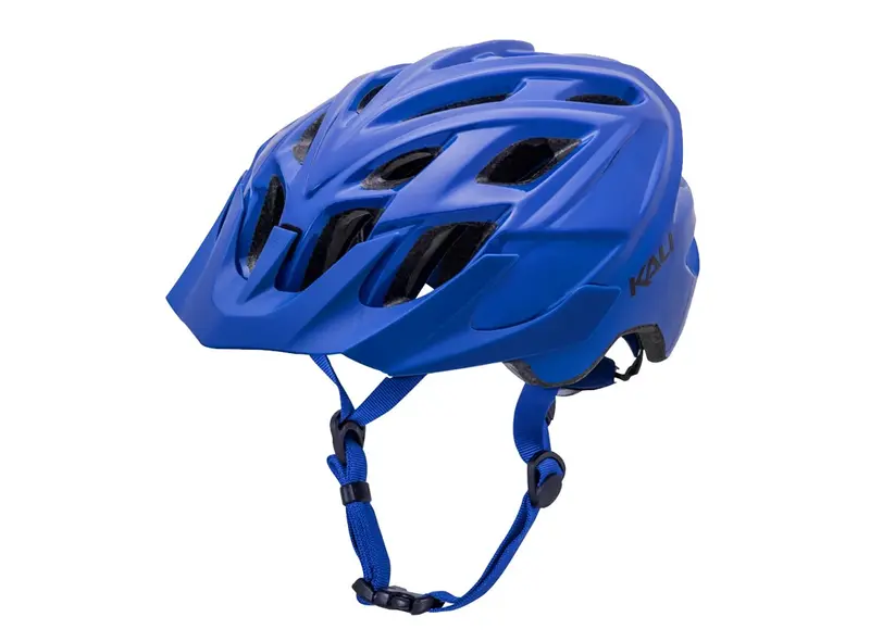 Kali Protectives Chakra Solo Mtb Helmet - Solid Blue 1