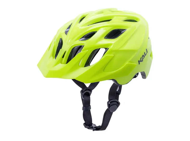 Kali Protectives Chakra Solo Mtb Helmet - Solid Flo Yellow 1