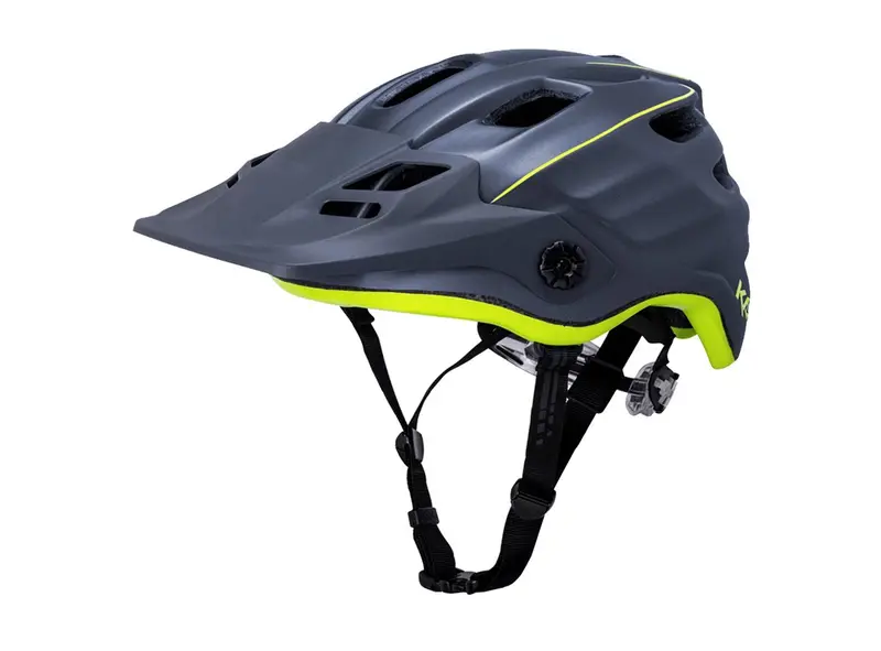 Kali Protectives Maya 2.0 Revolt Mtb Helmet - Matt Titanium-Flo Yellow - 2019 1