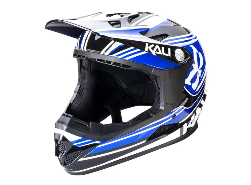 Kali Zoka Full Face Helmet - Slash - Blue-Black 1