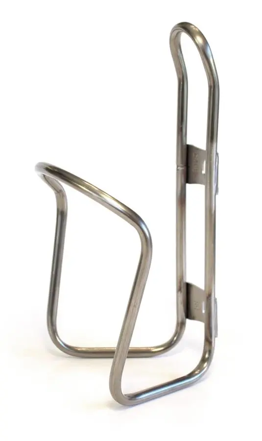 King Cage Stainless Steel Water Bottle Cage - Silver 1