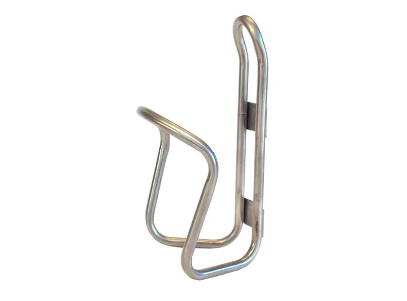 King Cage Titanium Water Bottle Cage - Titanium 1