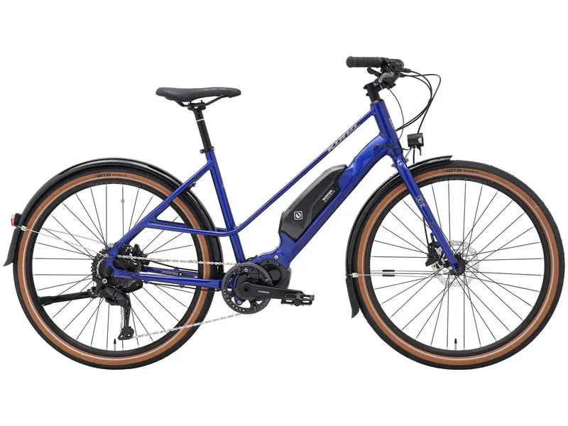 Kona Ecoco 650B - Shimano E6100 - Blue 1