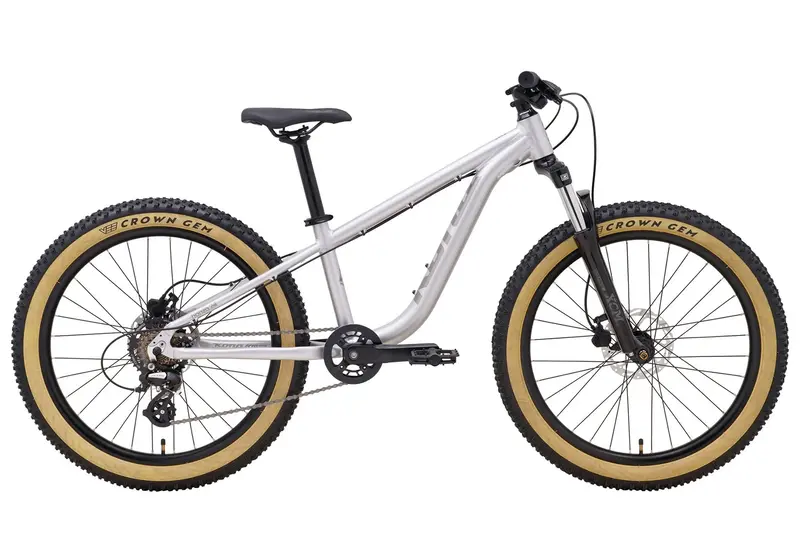 Kona Honzo 24" Kids Bike - Gloss Faux Chrome - 2025 1