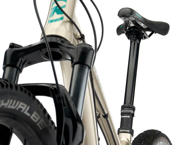 Kona Honzo 29 - Gloss Metallic Pewter - 2022 3