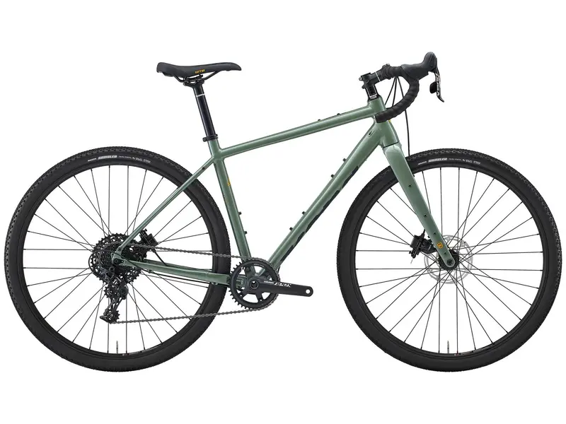 Kona Libre 700C Gravel Bike - Metallic Green - 2025 1