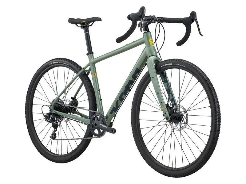 Kona Libre 700C Gravel Bike - Metallic Green - 2025 2